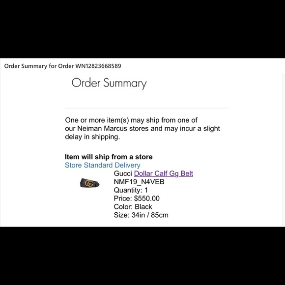 GUCCI Reversible Belt Double G Sz 85 - Picture 16 of 16